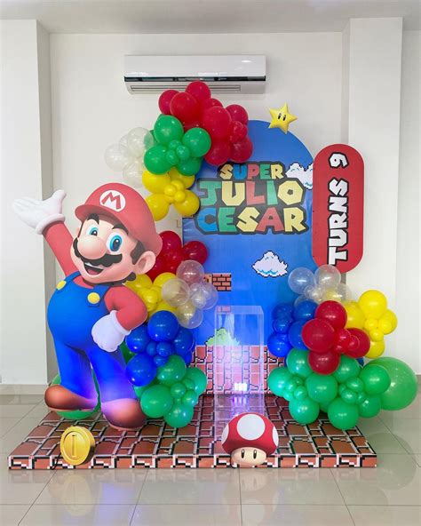 fiesta temática mario bros